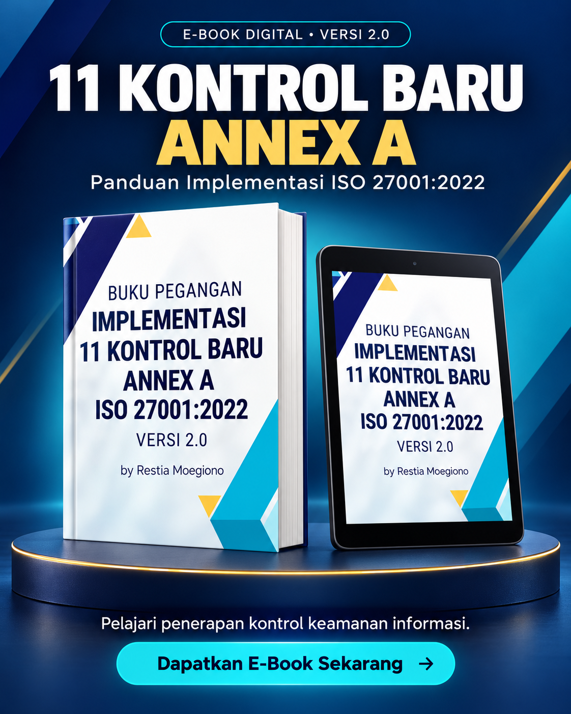 Buku Pegangan Implementasi 11 Kontrol Baru Annex A ISO 27001 2022
